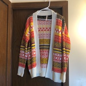 Cardigan-worn once